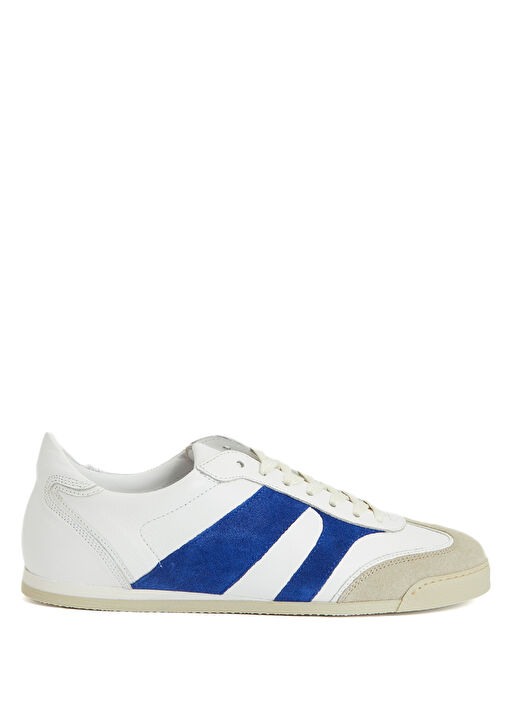 Pillar Pista Mavi Beyaz Erkek Deri Sneaker - Görsel 2