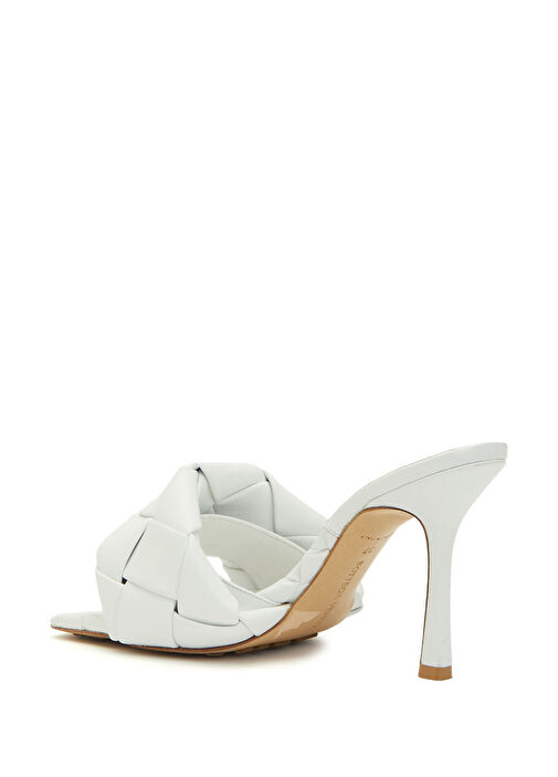 Beymen Reborn Beyaz Beymen Reborn Bottega Veneta Topuklu Terlik