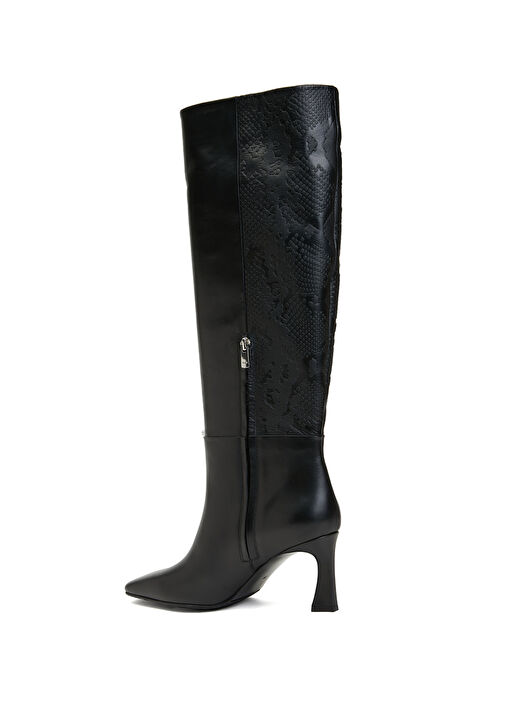 George Hogg George Hogg Siyah Kadın Deri Çizme Bot | Beymen Siyah - 4. görsel