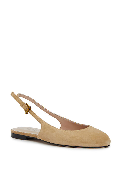 Beymen Collection Beymen Collection Bej Klasik Süet Babet | Beymen Bej - 3. görsel