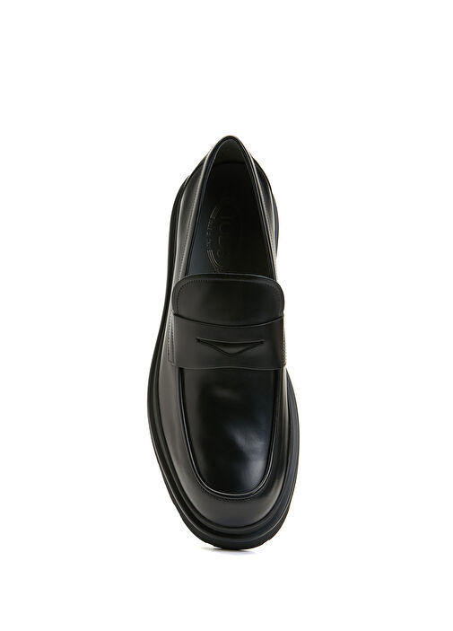 Siyah Bantlı Erkek Deri Loafer - Görsel 5