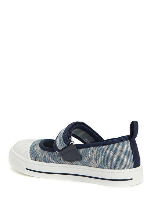 Mavi Kız Çocuk Denim Babet - Görsel 4