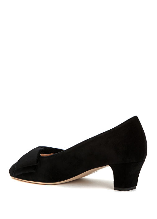Siyah Topuklu Ayakkabı - Görsel 4