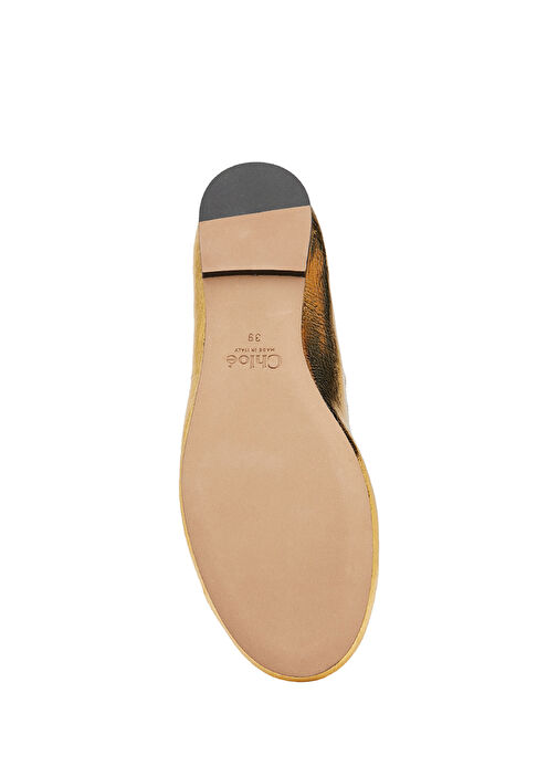 Marcie Gold Deri Babet - Görsel 6