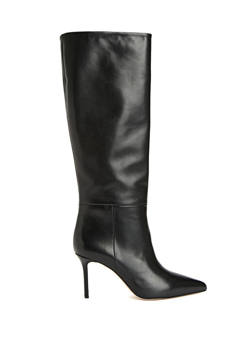 Siyah Kadın Deri Çizme - Görsel 2