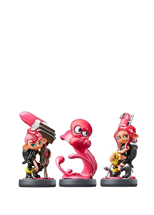 Nintendo Splatoon 2 shops - Octoling Amiibo 3-Pack Switch Boy/Octopus/Girl