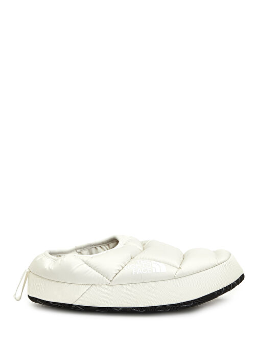 Beyaz Kapitoneli Kadın Terlik - Görsel 2