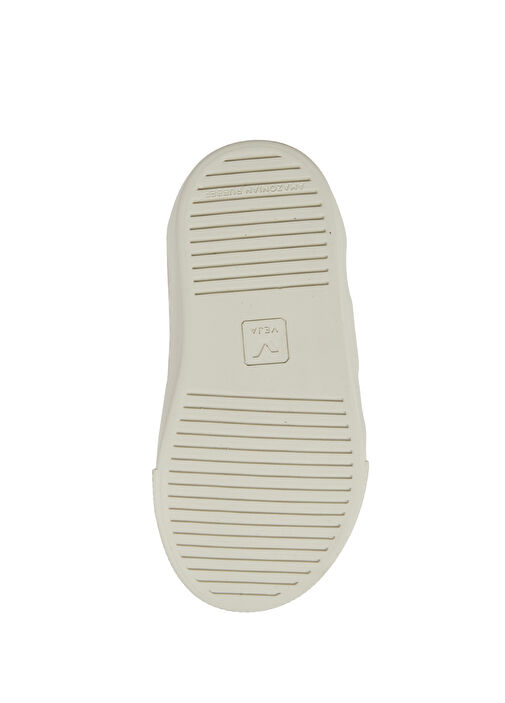 Small V-12 Chromefree Pembe Çocuk Deri Sneaker - Görsel 6