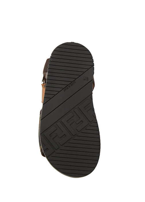 Siyah Kahve Unisex Çocuk Sandalet - Görsel 6