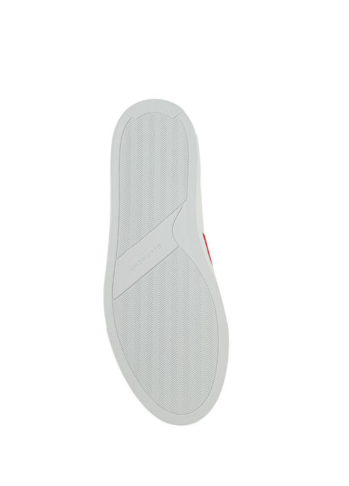 Kırmızı Beyaz Erkek Deri Sneaker - Görsel 6