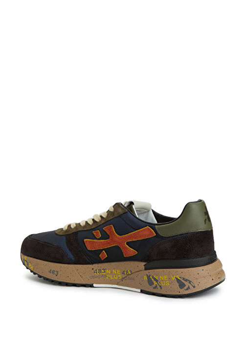 Mick Lacivert Erkek Deri Sneaker - Görsel 4