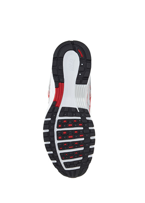 P-6000 Kırmızı Gri Kadın Sneaker - Görsel 6