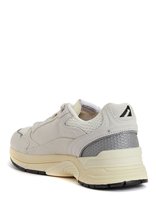 Hyperway Beyaz Kadın Deri Sneaker - Görsel 4