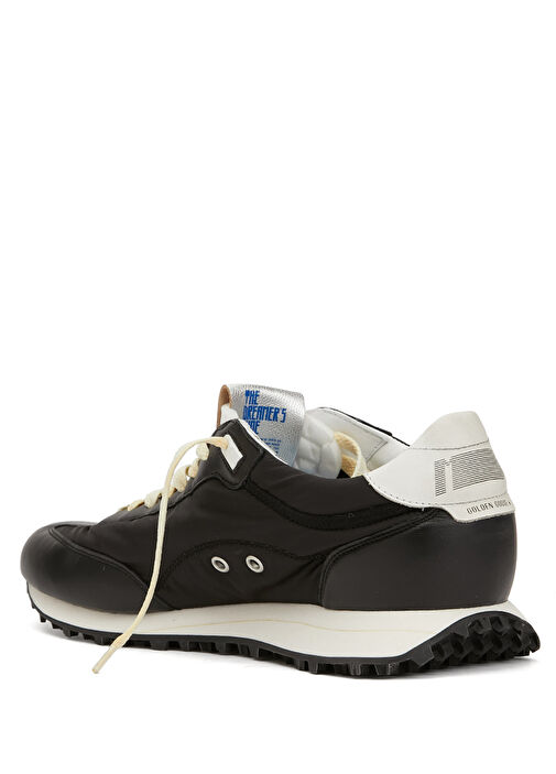 Marathon Siyah Beyaz Erkek Sneaker - Görsel 4