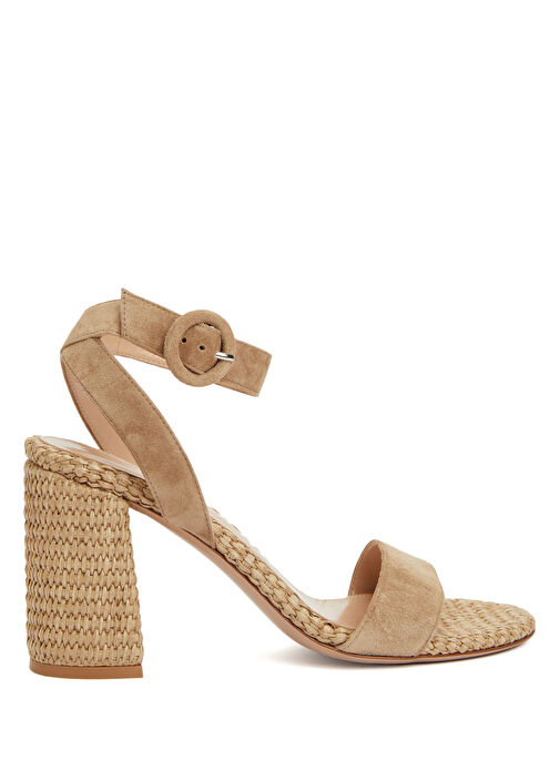 Luana Camel Kadın Deri Sandalet - Görsel 2