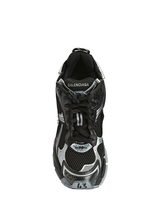 Runner Siyah Gri Erkek Sneaker - Görsel 5