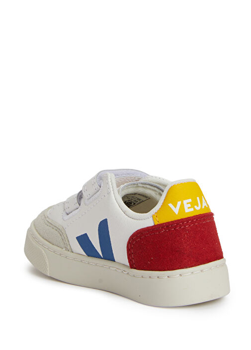 Small V-12 Chromefree Çocuk Deri Sneaker - Görsel 4