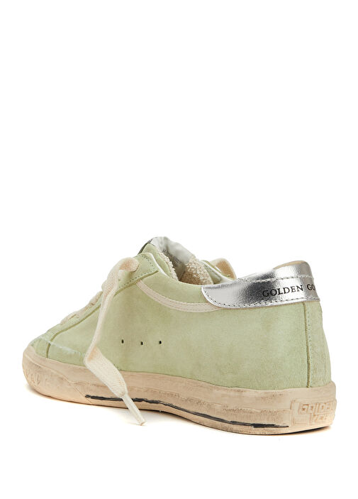 Super-Star Açık Yeşil Kadın Deri Sneaker - Görsel 4