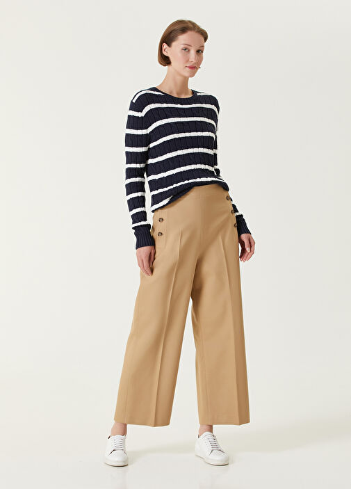 Polo Ralph Lauren Beige Wide Leg Pants