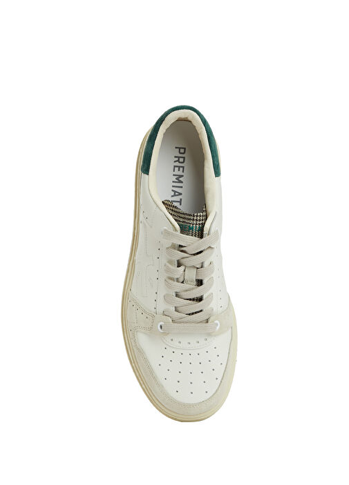 Quinn Beyaz Erkek Sneaker - Görsel 5