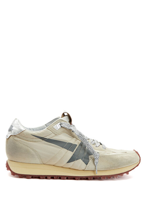 Gri Bej Kadın Sneaker - Görsel 2