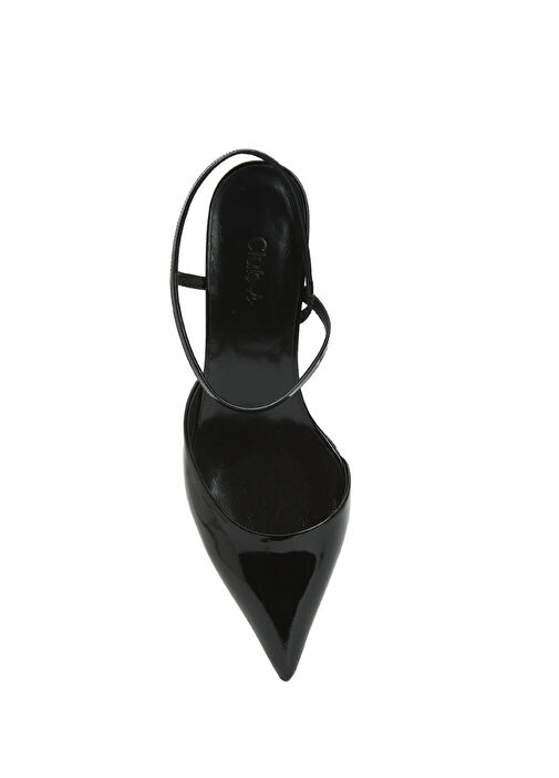 Beymen Club Siyah Beymen Club Deri Topuklu Ayakkabı