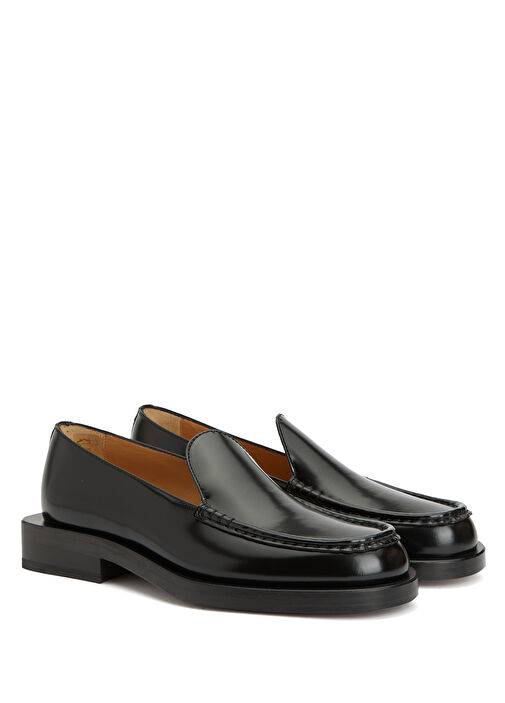 Siyah Erkek Deri Loafer - Görsel 3