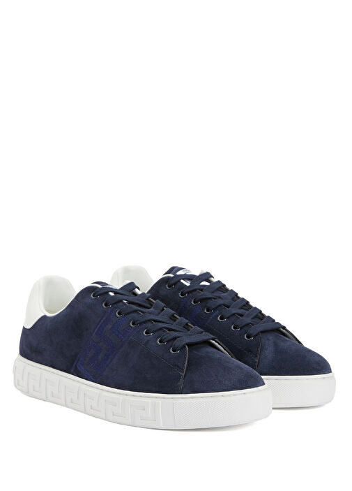 Lacivert Erkek Süet Sneaker - Görsel 3