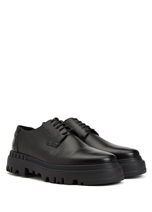 Divarese Divarese Siyah Bağcıklı Erkek Deri Ayakkabı Beymen'de! Siyah - 3. görsel
