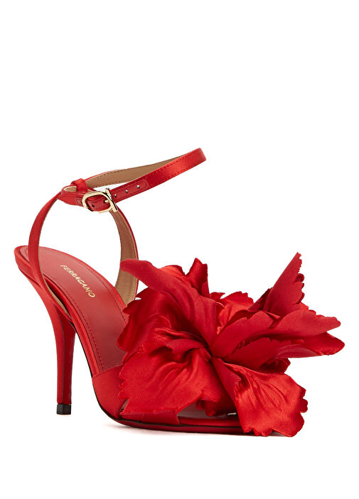 Ghilly Kırmızı Topuklu Ayakkabı - Görsel 3