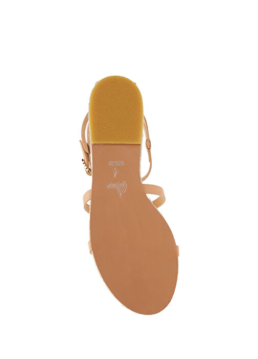 Castaner X Ancıent Greek Sandals Bej Kadın Deri Sa - Görsel 6