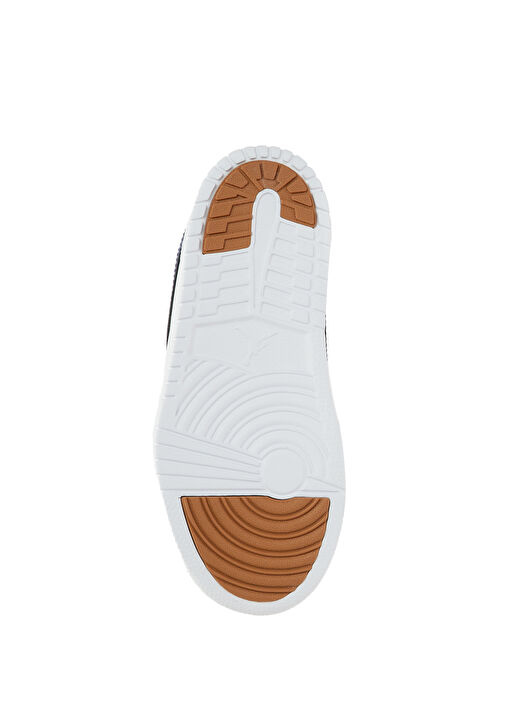 Jordan 1 Beyaz Erkek Çocuk Deri Sneaker - Görsel 6