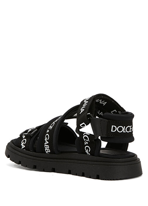 Siyah Erkek Çocuk Sandalet - Görsel 4