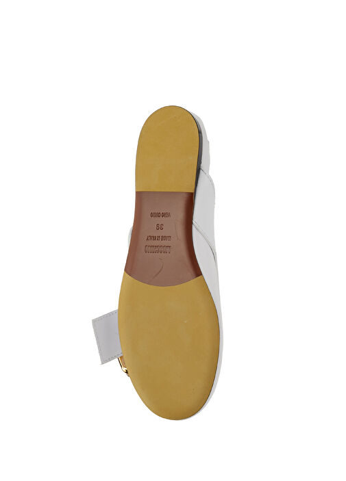 Beyaz Deri Babet - Görsel 6