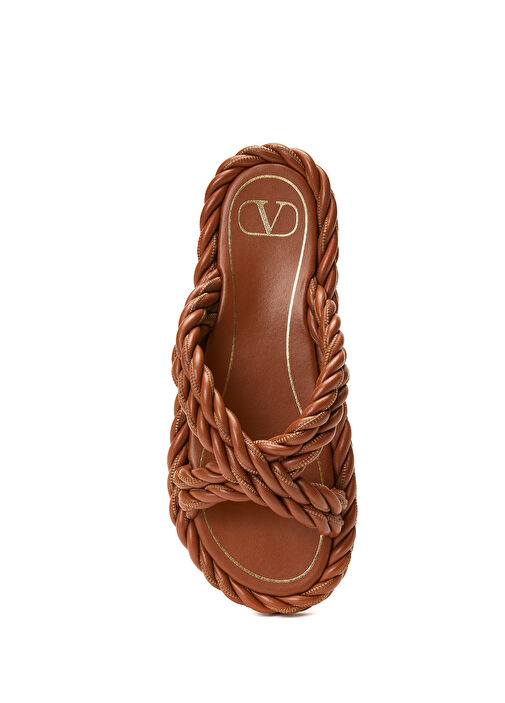 Taba Kadın Deri Terlik - Görsel 5