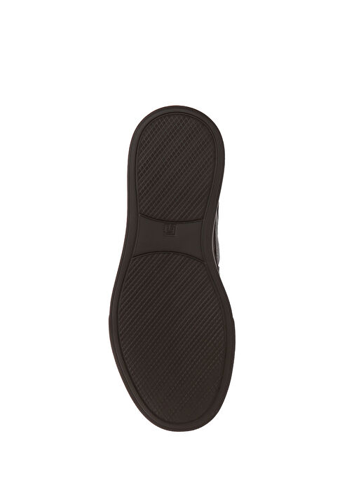 Kahverengi Kadın Deri Sneaker - Görsel 6