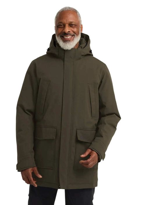 Jack Wolfskin Haki Erkek Canyon Shield Yeşil Kapüşonlu Erkek