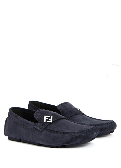 Lacivert Erkek Süet Driver - Görsel 3