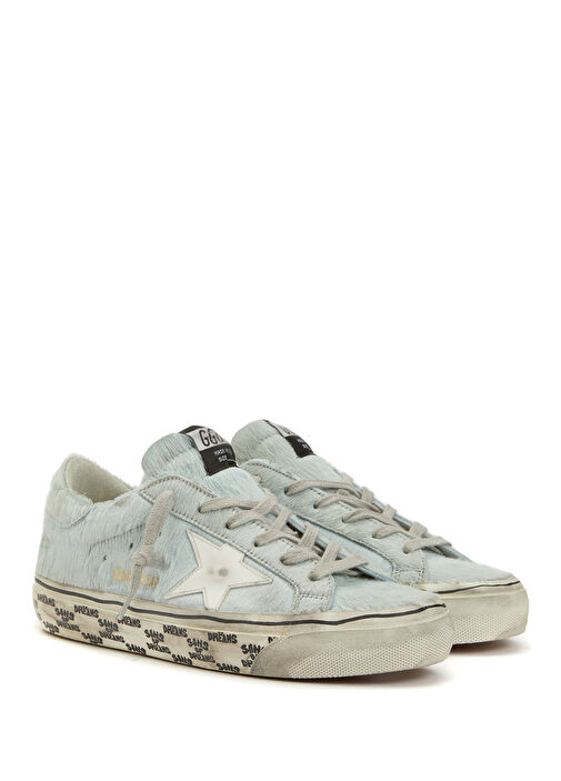 Mavi Logo Detaylı Kadın Deri Sneaker - Görsel 3