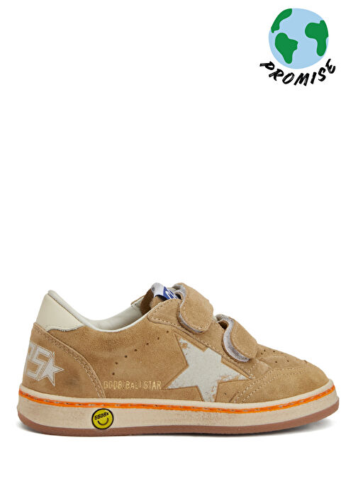 BallStar Taba Çocuk Deri Sneaker - Görsel 2