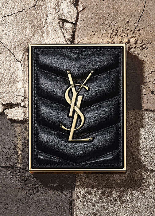 Yves Saint Laurent - Couture Mini Clutch 720 Göz Farı - Taba-Mor