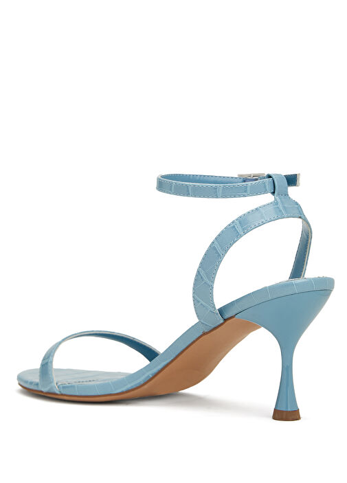 Mavi Kadın Deri Sandalet - Görsel 4