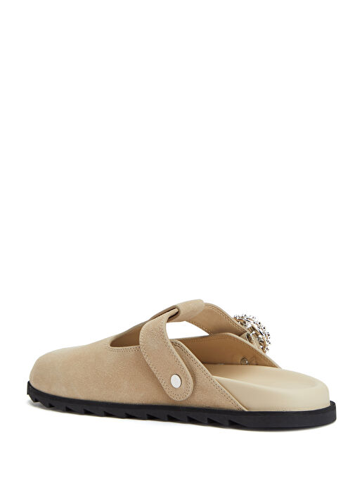 Roger Vivier Roger Vivier Kamel Bej Kadın Süet Terlik Beymen'de! Kamel - 3. görsel