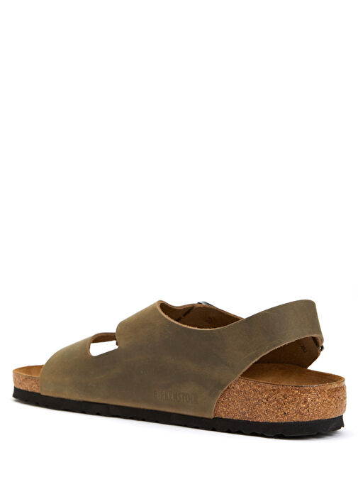 Milano Haki Erkek Terlik - Görsel 9