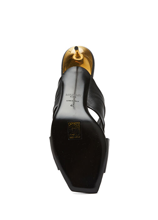 Balmain Topuklu Terlik - Görsel 6