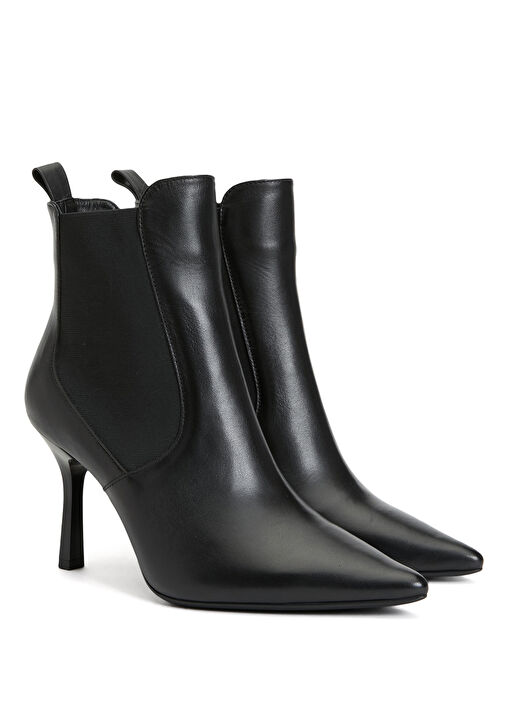 Divarese Divarese Siyah Kadın Deri Bot Beymen'de! Siyah - 3. görsel