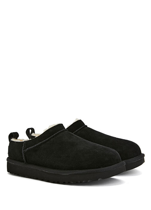 Classic Micro Siyah Kadın Süet Bot - Görsel 3