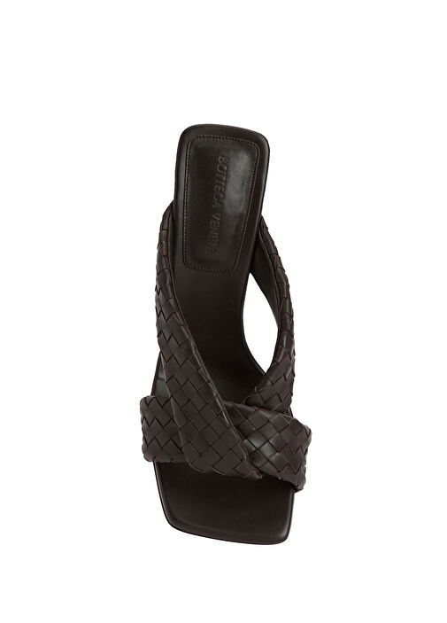 Riva Kahverengi Kadın Deri Terlik - Görsel 5