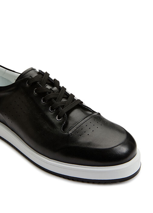 Siyah Erkek Deri Ayakkabı - Görsel 11