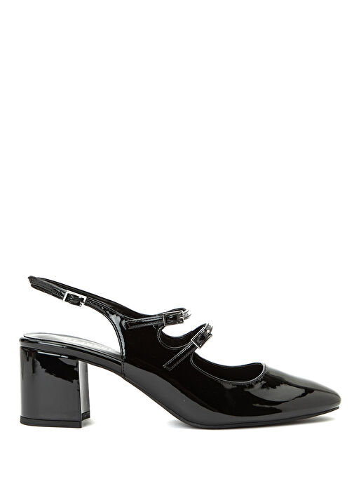 Siyah Kadın Bantlı Ayakkabı - Görsel 2